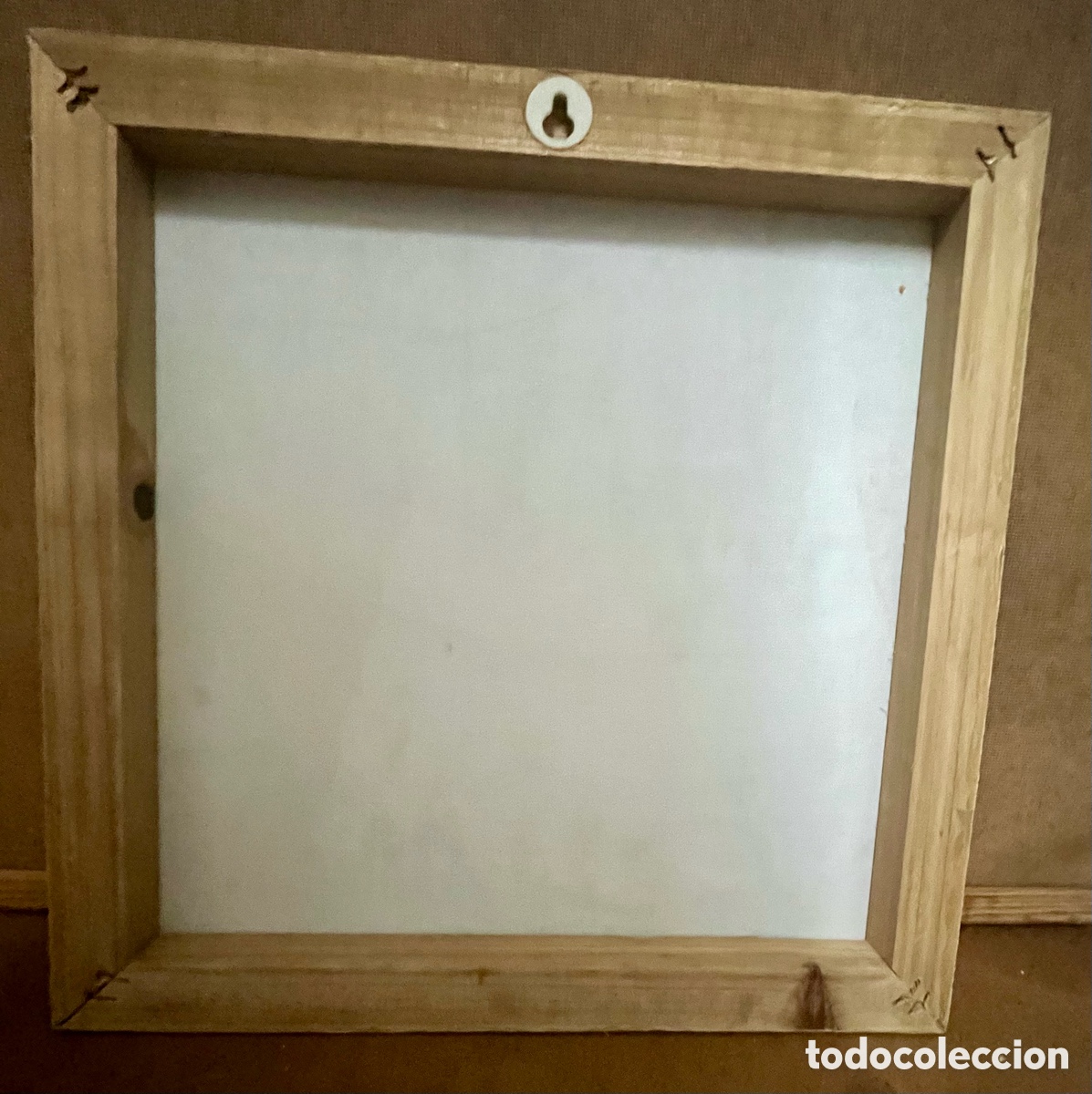 Otros objetos de arte: CUADRO &Oacute;LEO SOBRE LIENZO ESTAMPACI&Oacute;N - Foto 4