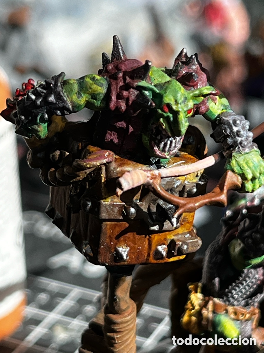Otros objetos de arte: Carro Goblin de batalla pintado a mano - Foto 3