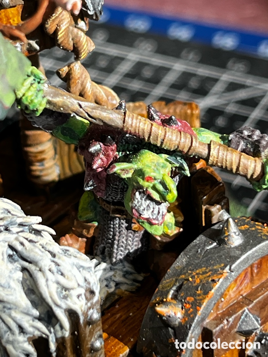 Otros objetos de arte: Carro Goblin de batalla pintado a mano - Foto 4