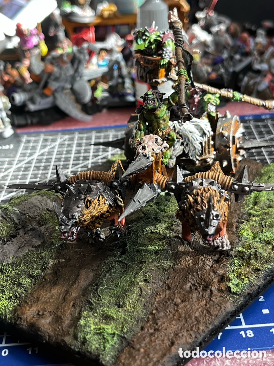 Otros objetos de arte: Carro Goblin de batalla pintado a mano - Foto 8