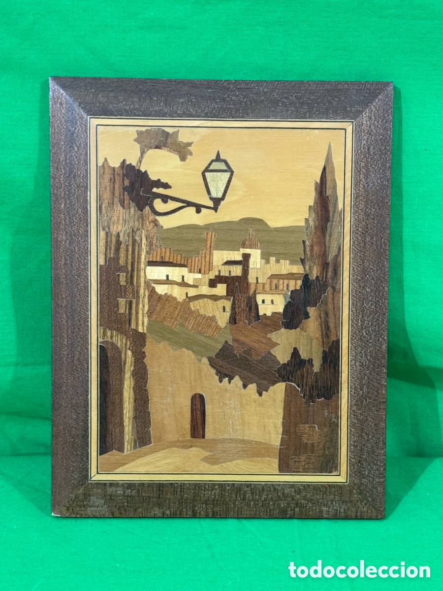 Otros objetos de arte: -Cuadro marqueter&iacute;a con certificado - Foto 1