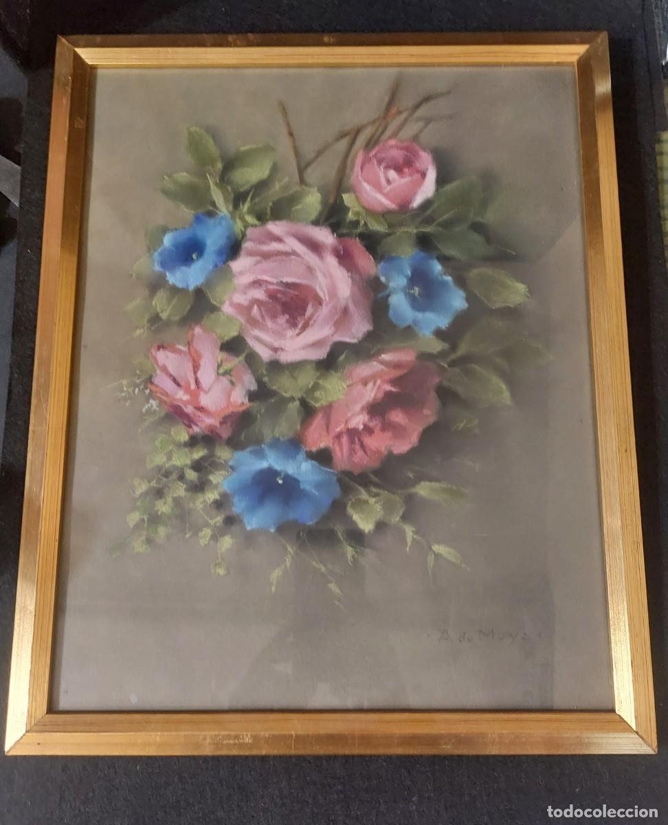 Otros objetos de arte: A DE MOYA --- CUADRO FIRMADO - Foto 1