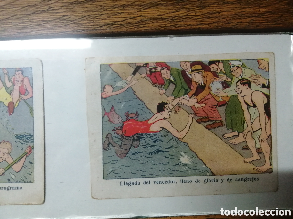 Otros objetos de arte: Cromos Ricard Opisso - Foto 1