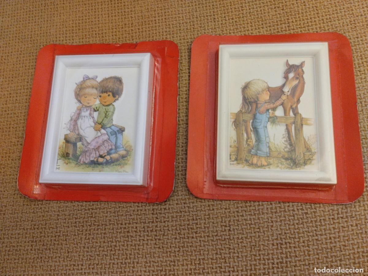 Otros objetos de arte: Lote Mini Cuadros antiguos colecci&oacute;n Perla - Foto 1