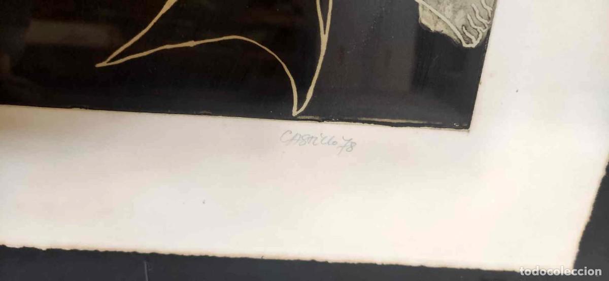 Otros objetos de arte: Aguafuerte Jorge Castillo - Foto 6
