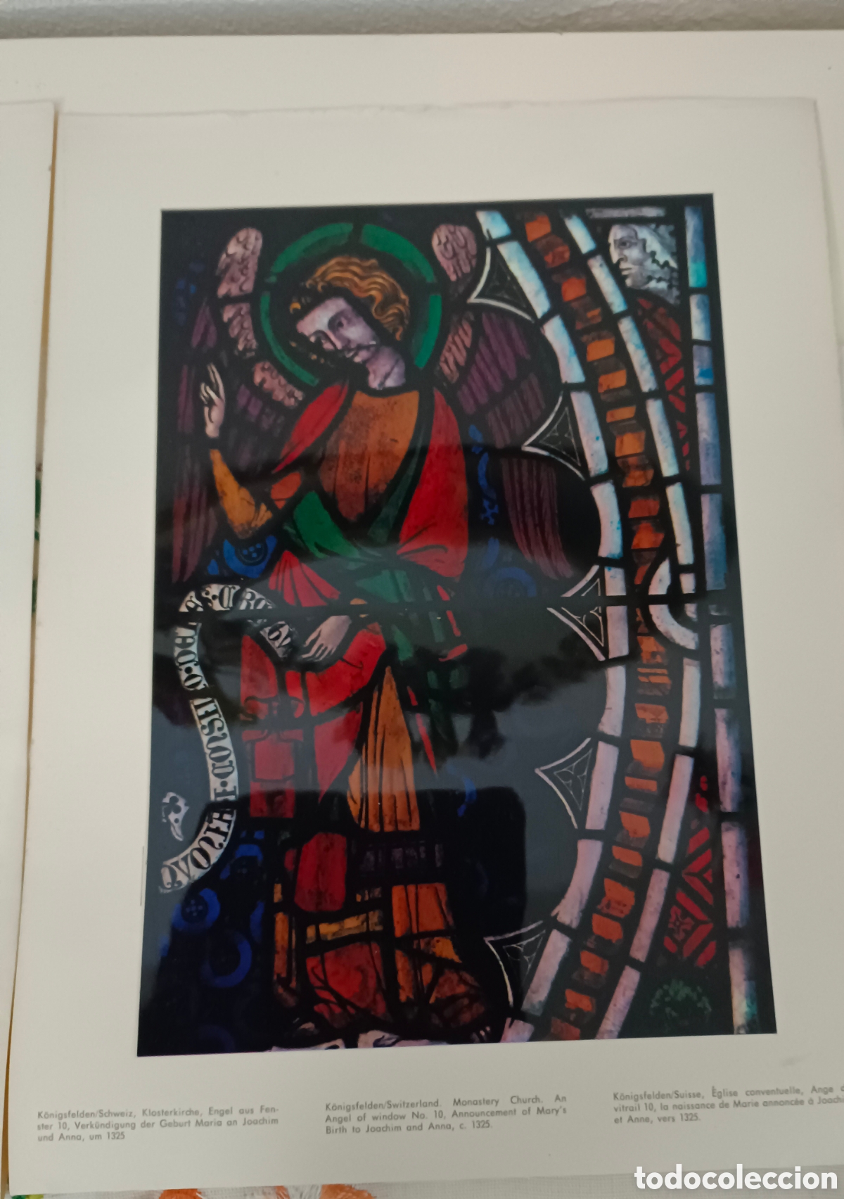 Otros objetos de arte: 2 laminas religiosas para ventanas o cristal - Foto 3