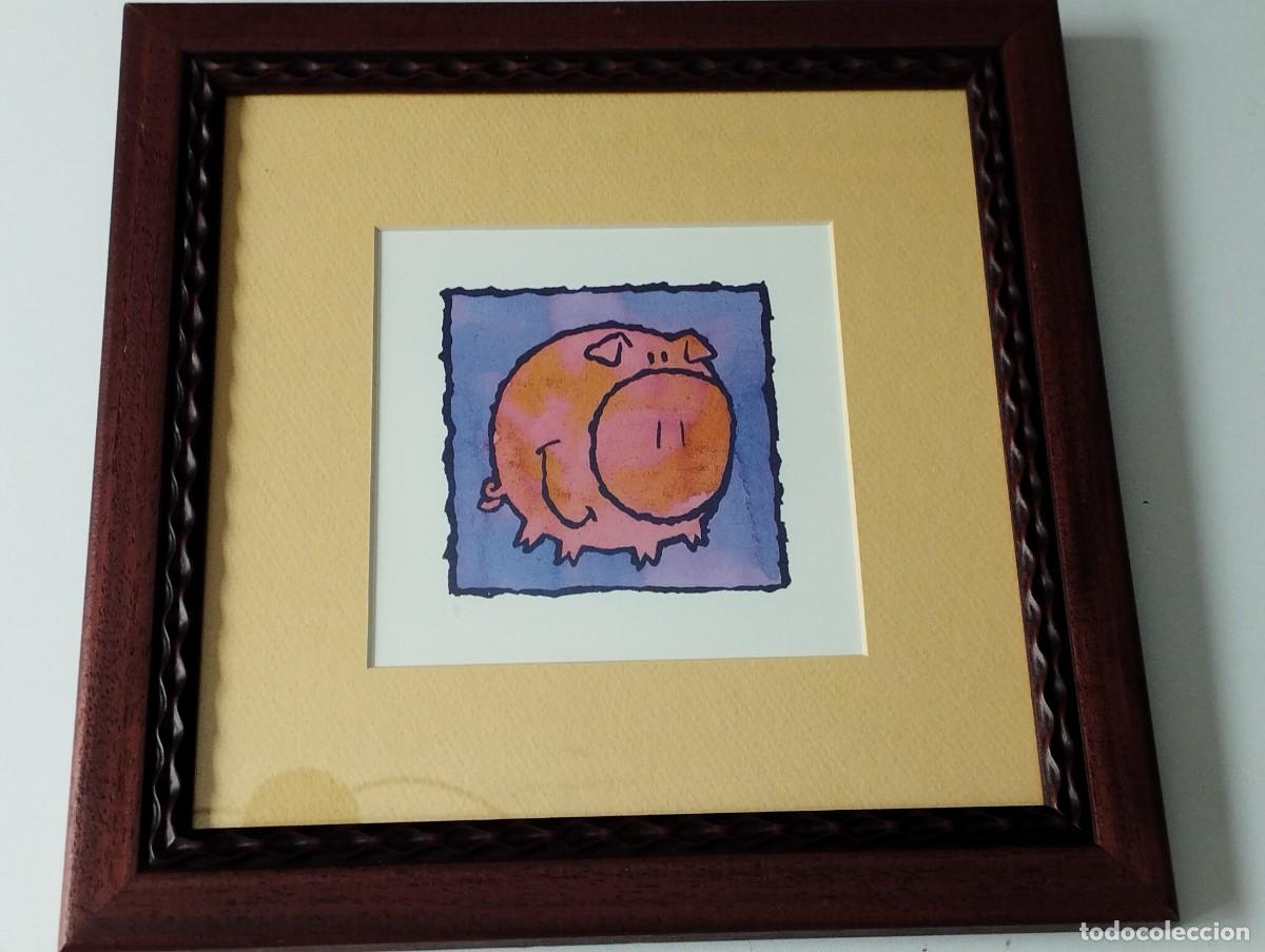 Otros objetos de arte: QUADRO MADERA MEDIDAS 35 X 35 CENTIMETROS - Foto 1