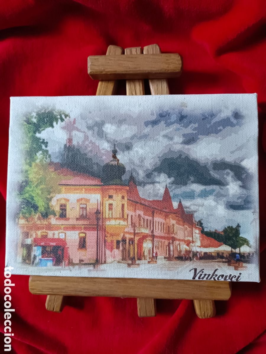 Otros objetos de arte: Cuadro con el caballete - Foto 3