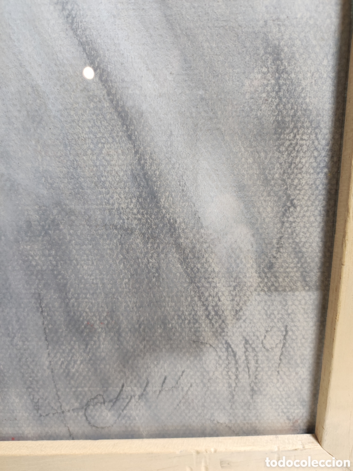 Otros objetos de arte: Retrato de mujer sobre papel - Foto 5