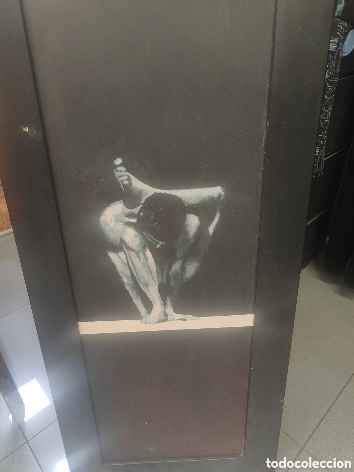 Otros objetos de arte: Dibujo 121*37 lote 75 madera - Foto 2