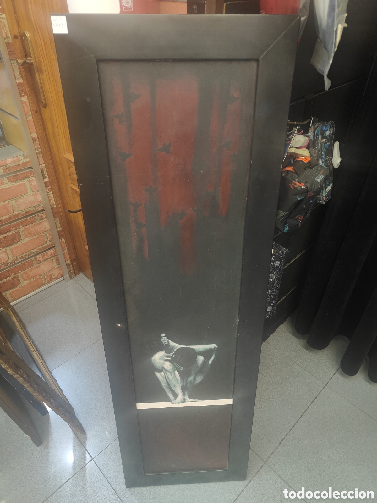 Otros objetos de arte: Dibujo 121*37 lote 75 madera - Foto 1