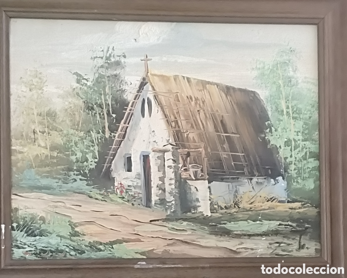 Otros objetos de arte: BARRACA VALENCIANA EN TELA 43x35 cm - Foto 6