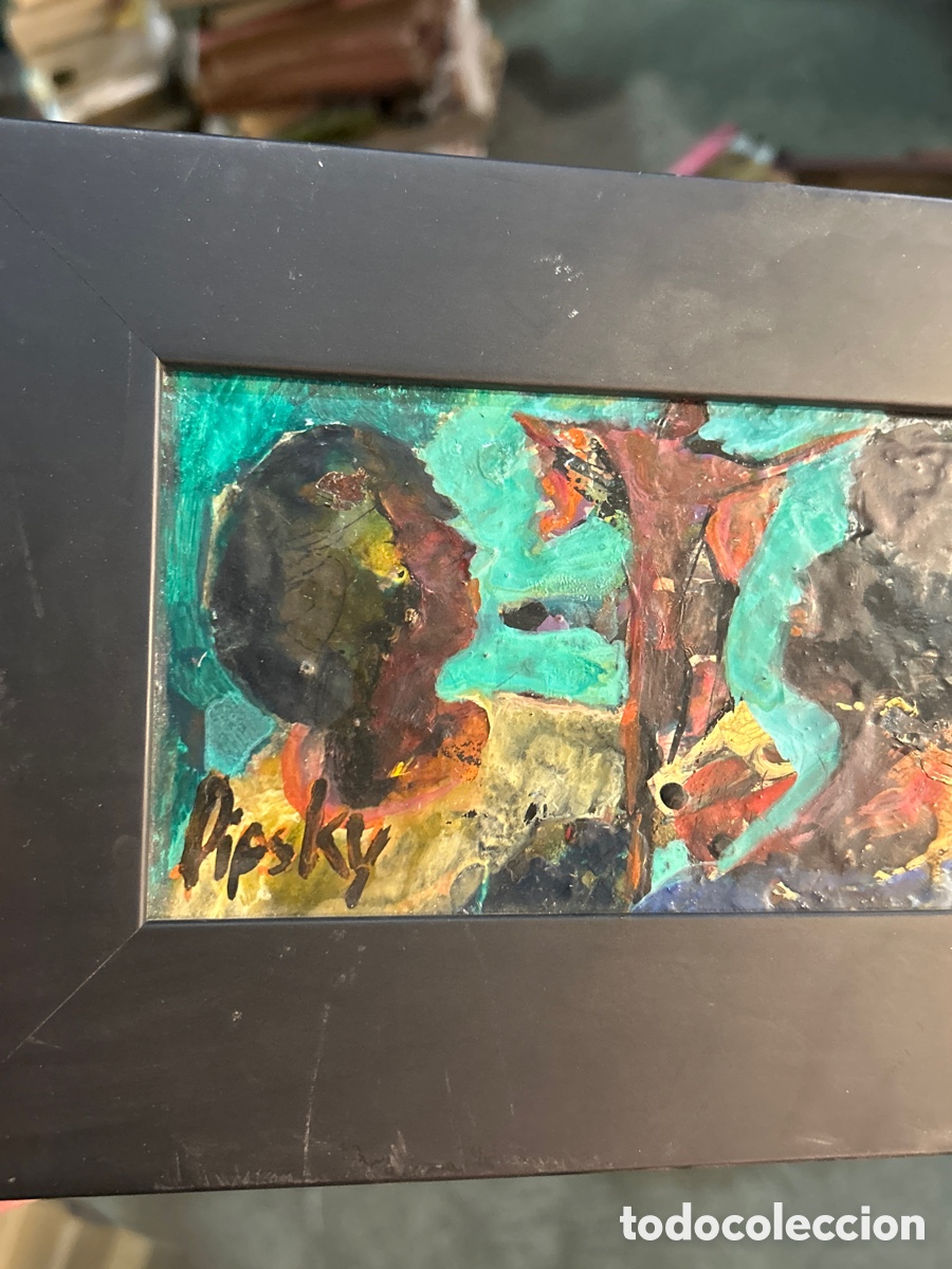 Otros objetos de arte: CUADRO FIRMADO PIPSKY - Foto 4
