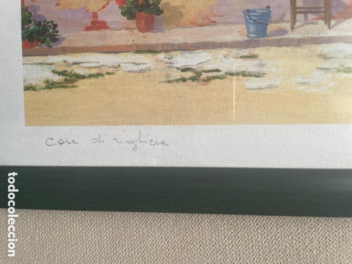 Otros objetos de arte: Cuadro Luigi Bartolini - Foto 2