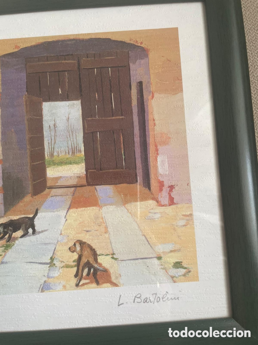 Otros objetos de arte: Cuadro Luigi Bartolini - Foto 5