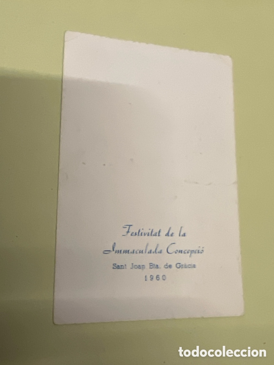 Otros objetos de arte: T1/E2/709. ESTAMPA DE VIRGEN SPES NOSTRA - Foto 2
