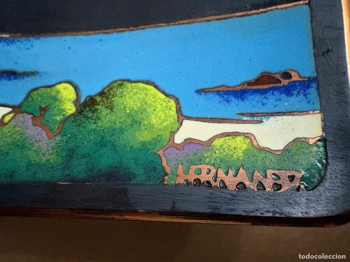 Otros objetos de arte: Esmalte de los hermanos Hern&aacute;ndez de Vigo - Foto 7