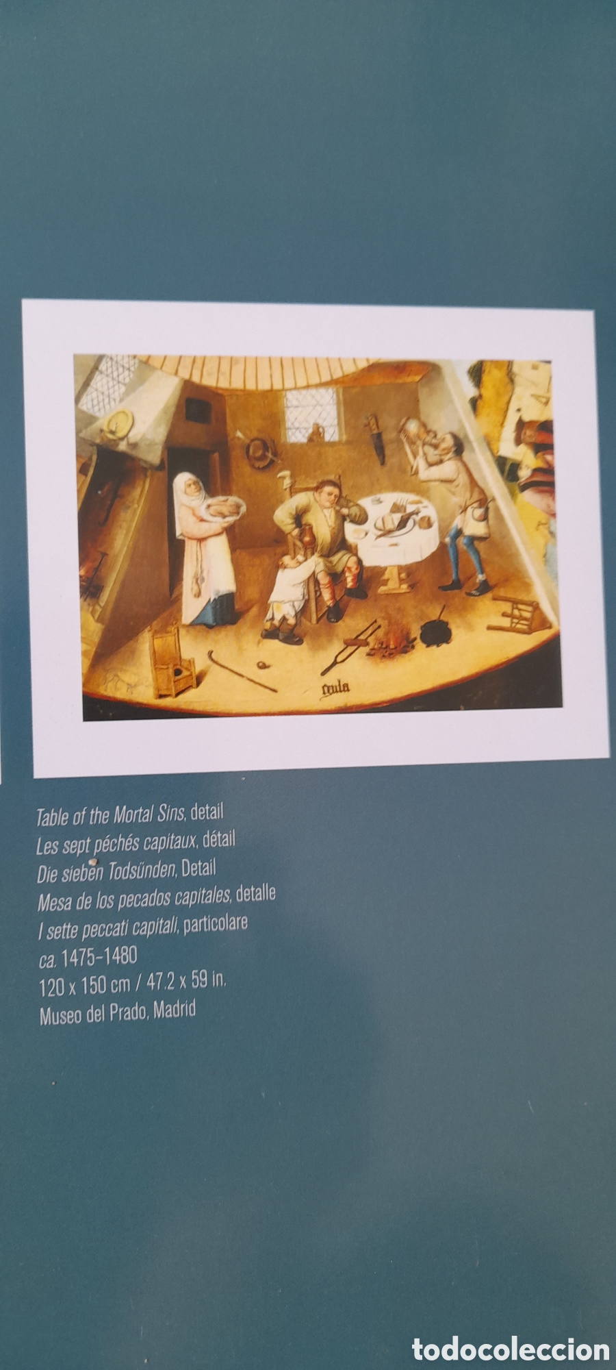 Otros objetos de arte: Bosch. L&aacute;minas . 5 unidades. Bosco - Foto 8