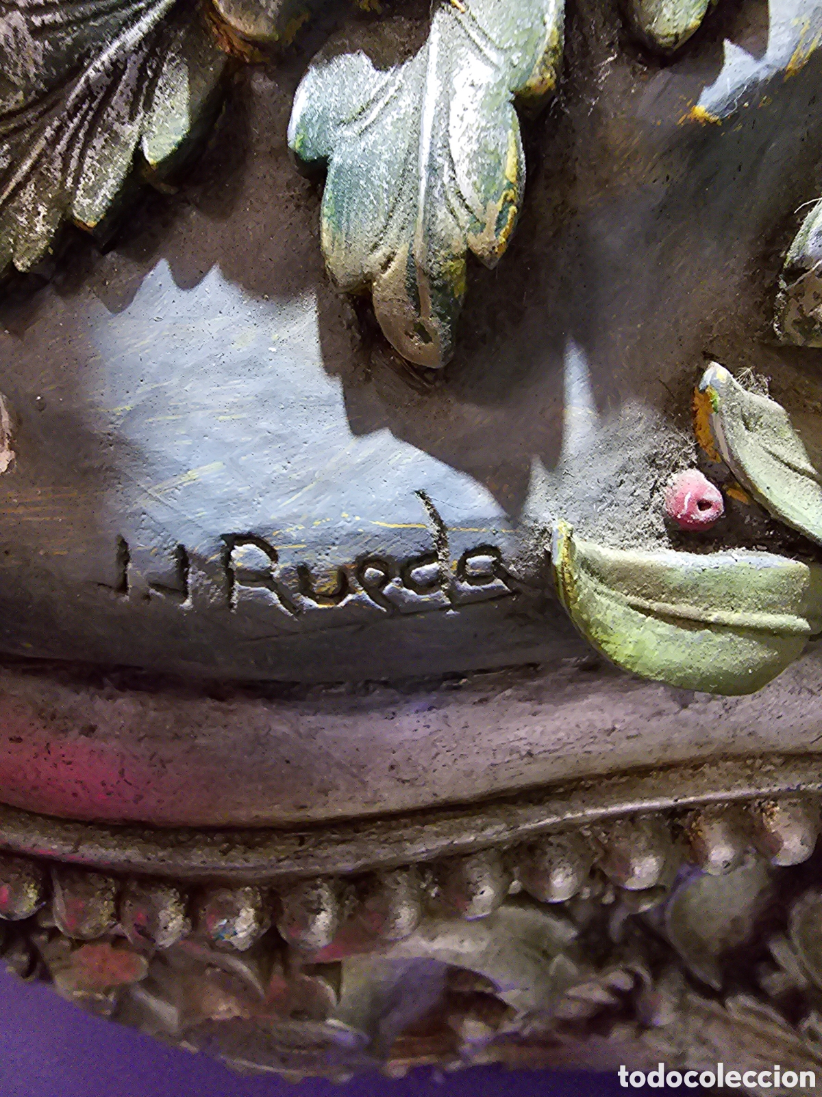 Otros objetos de arte: PRECIOSA FIGURA J.J RUEDA - Foto 5