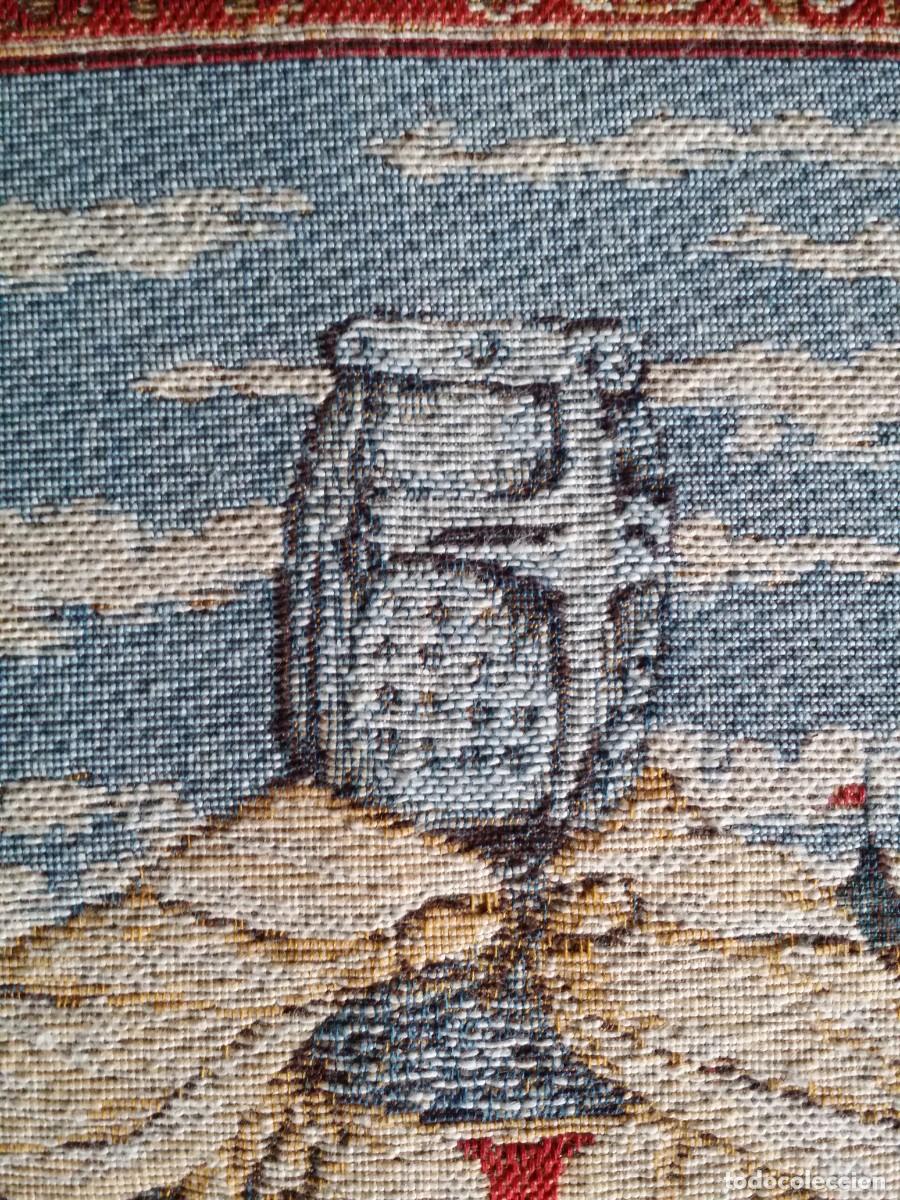 Otros objetos de arte: Templario. TAPIZ, etiqueta. - Foto 14