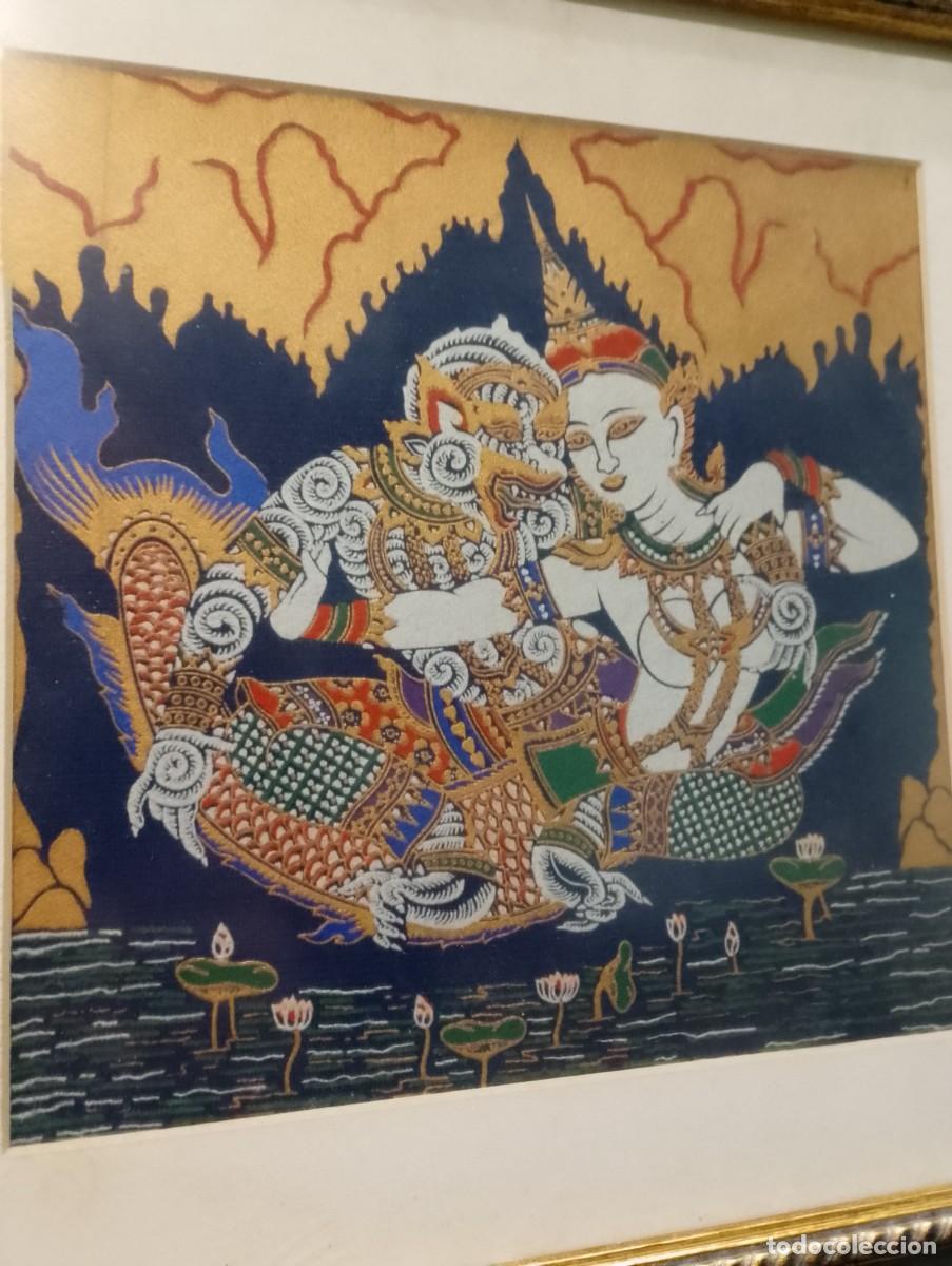 Otros objetos de arte: Quadro Ramayana e Hanuman - Foto 2