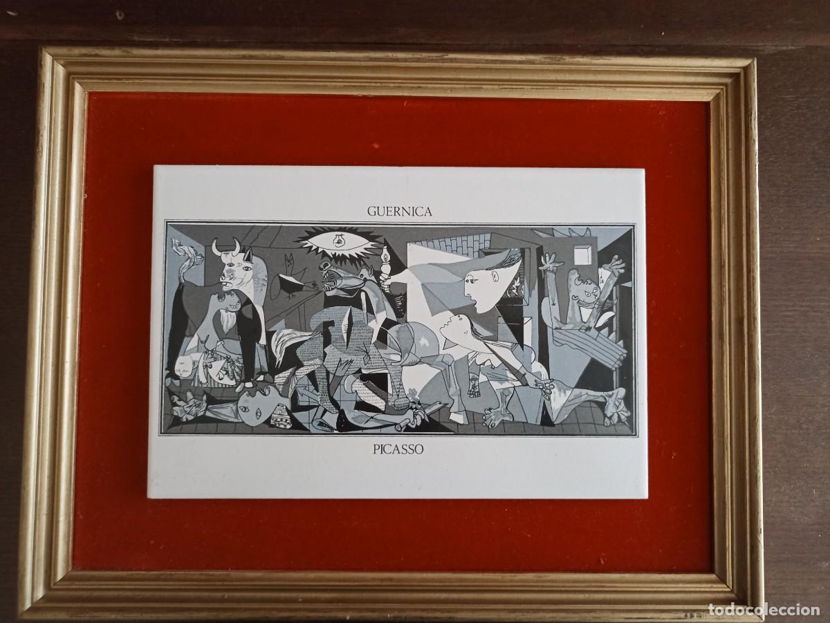 Otros objetos de arte: CUADRO AZULEJO GUERNICA - Foto 1