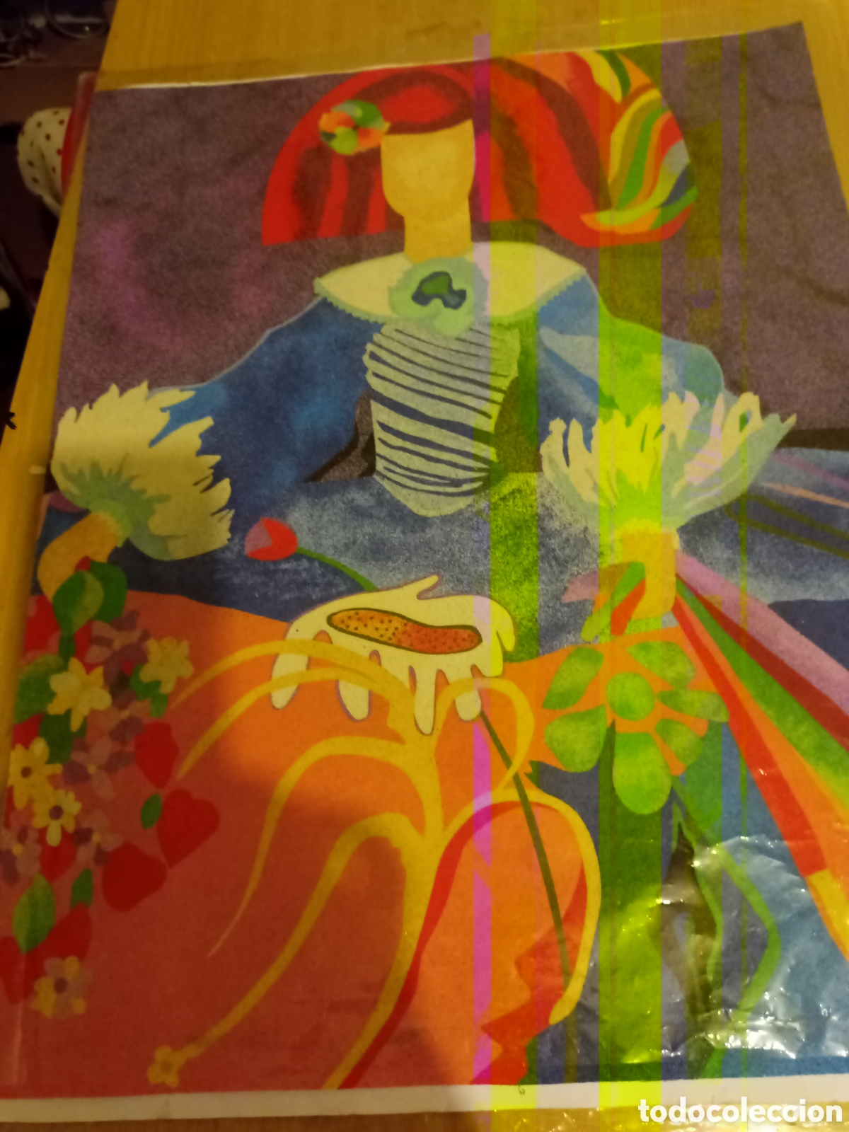 Otros objetos de arte: Lote de laminas de arena - Foto 5