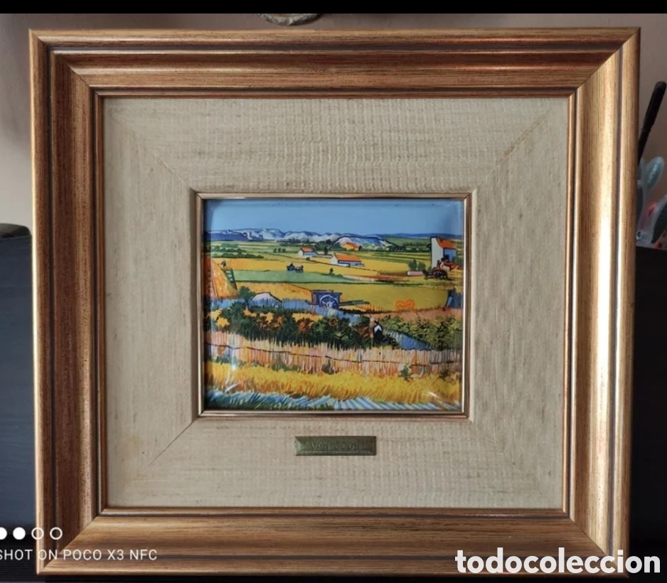 Otros objetos de arte: Cuadros esmaltados como nuevos - Foto 2