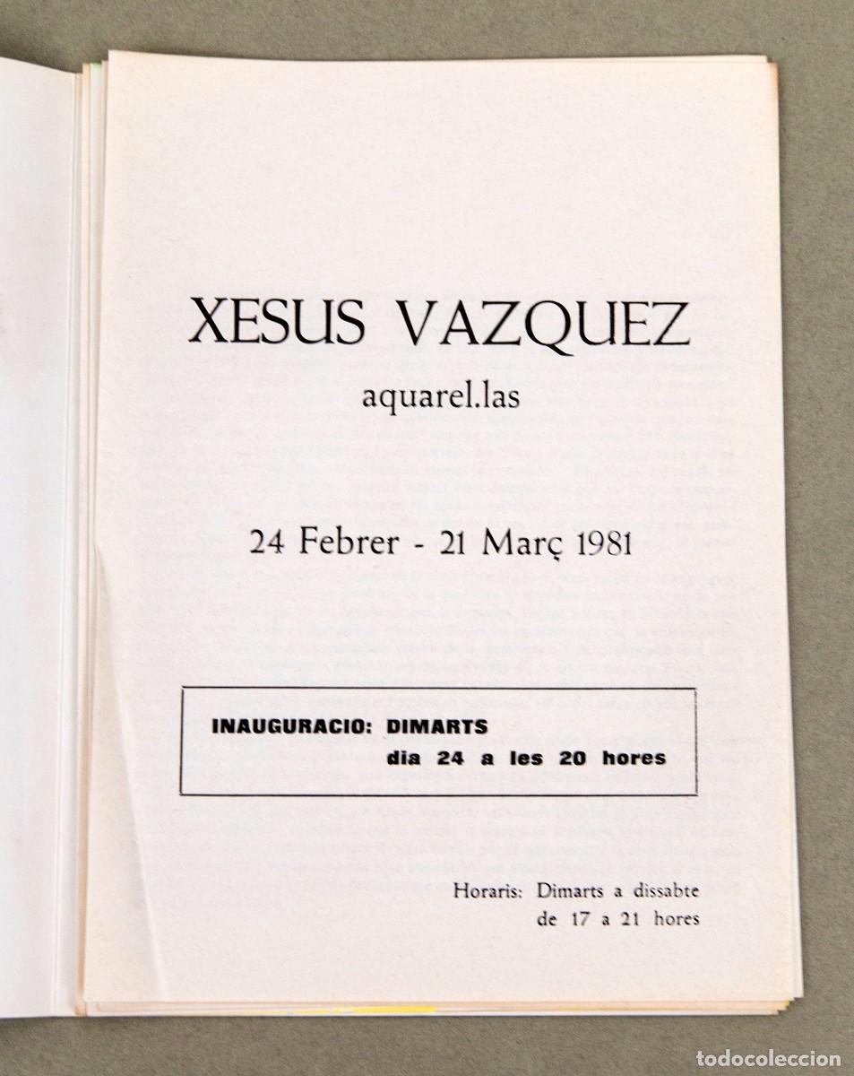 Otros objetos de arte: XESUS VAZQUEZ - GALER&Iacute;A TRA&Ccedil; - 1981 - Foto 2