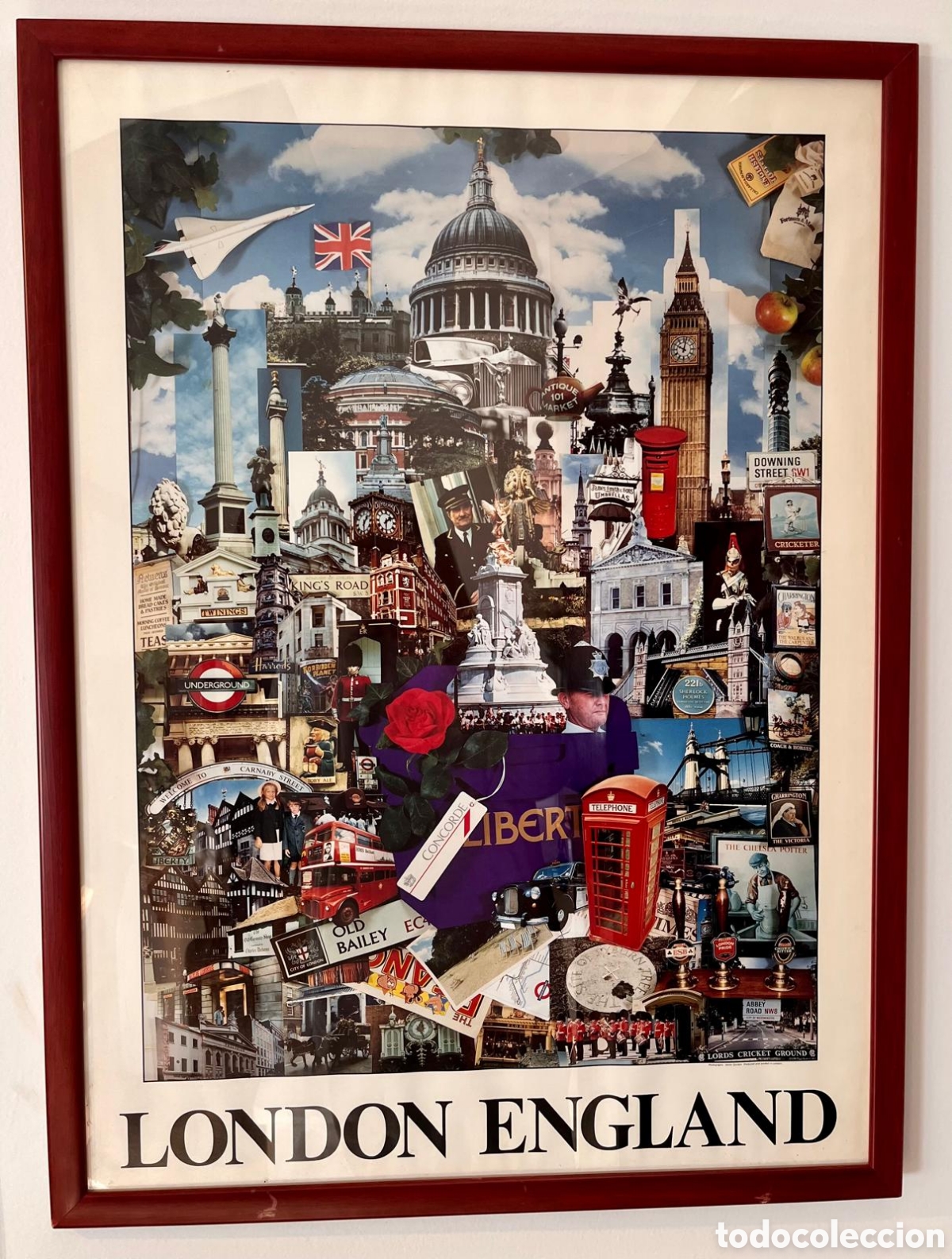 Otros objetos de arte: L&aacute;mina motivos de Londres - Foto 1