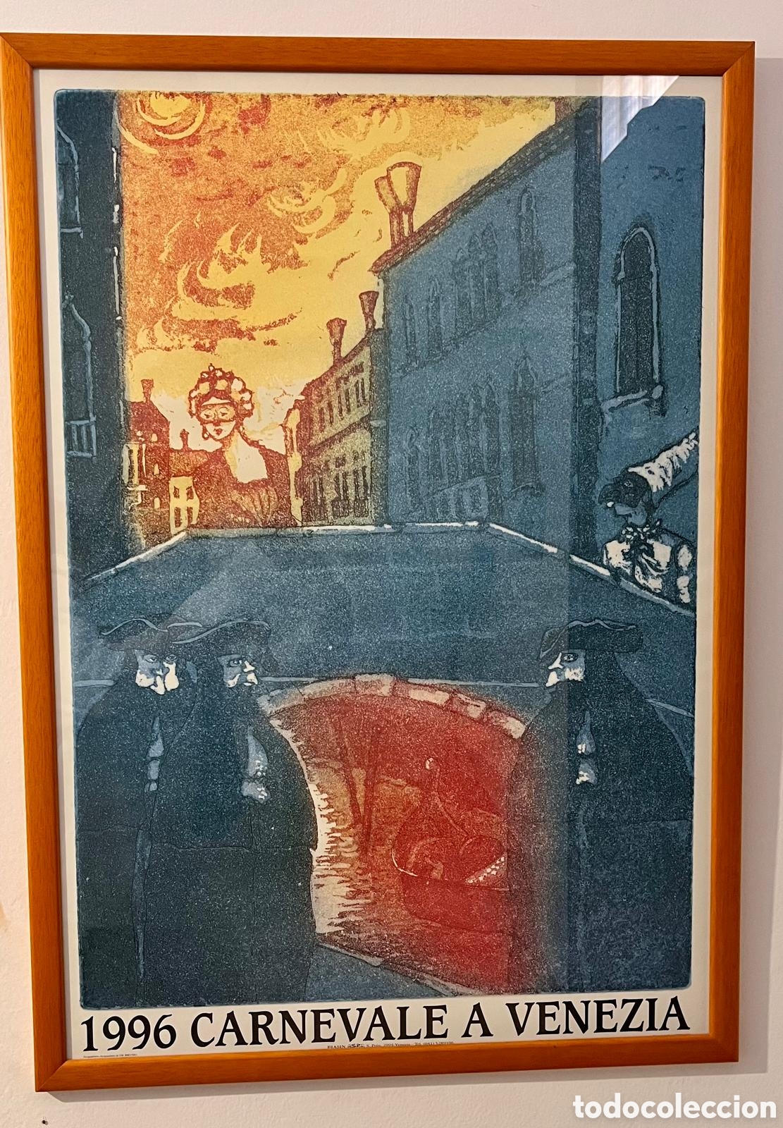Otros objetos de arte: L&aacute;mina de Venecia a&ntilde;o 1996 - Foto 1