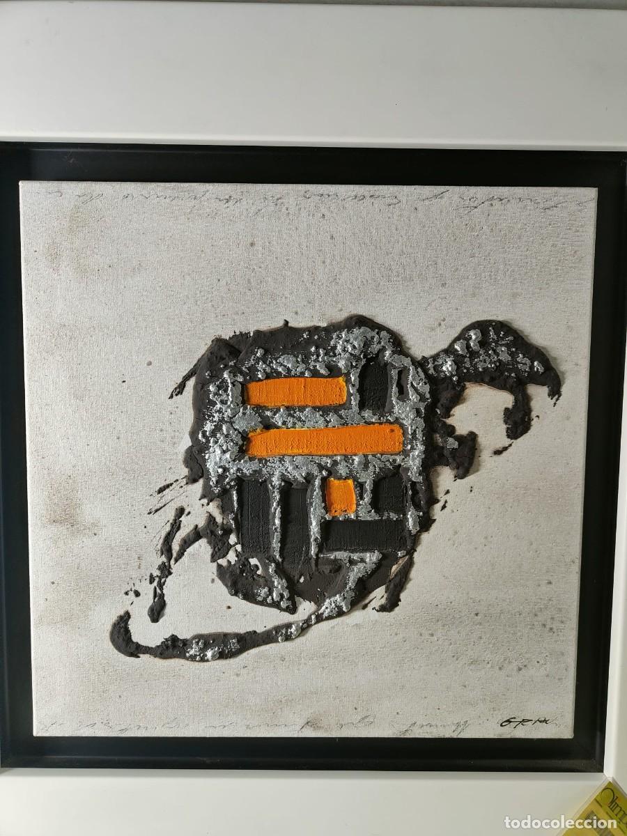 Otros objetos de arte: J. Grau Ribero - Obra Abstracta en Relieve (1964) - Foto 1