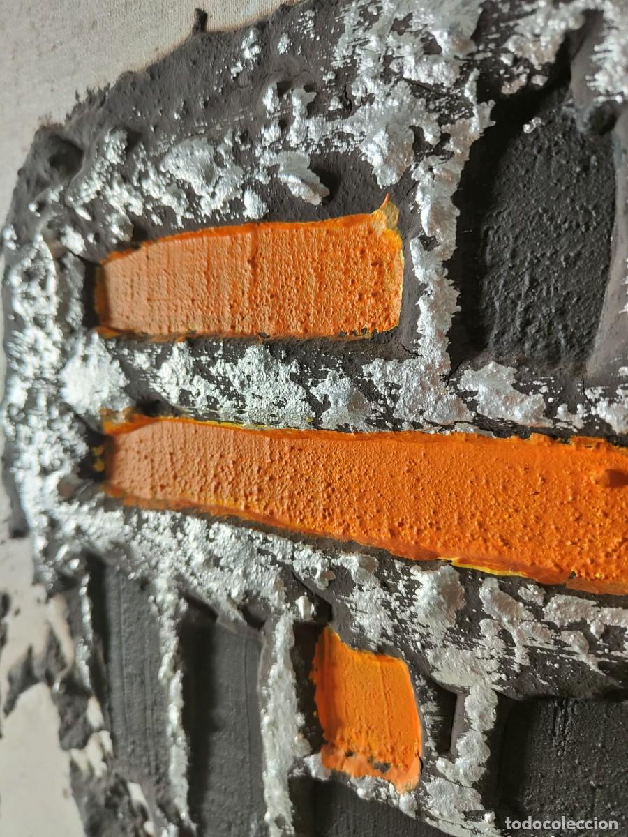 Otros objetos de arte: J. Grau Ribero - Obra Abstracta en Relieve (1964) - Foto 3