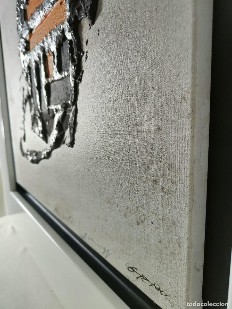 Otros objetos de arte: J. Grau Ribero - Obra Abstracta en Relieve (1964) - Foto 6