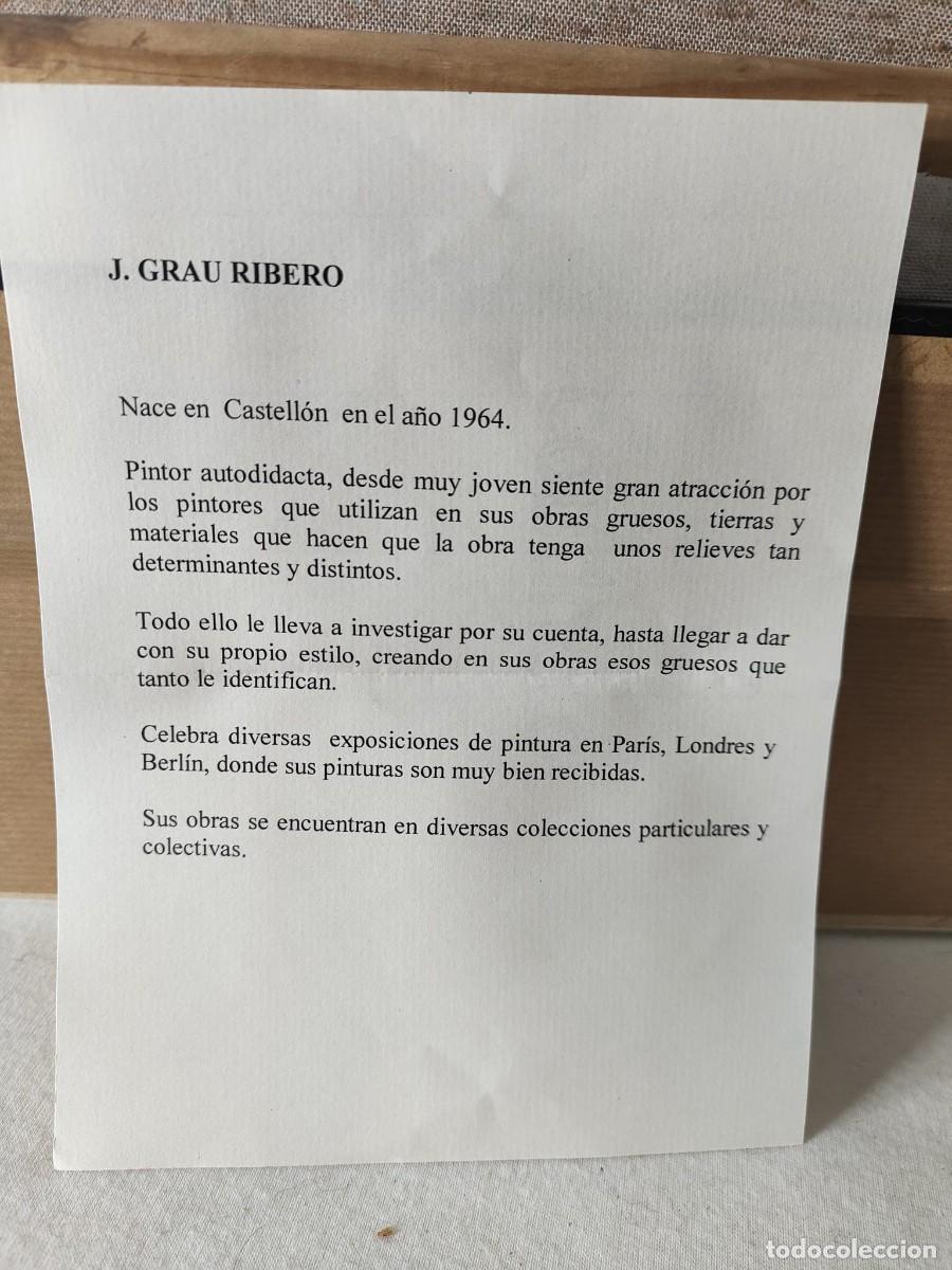 Otros objetos de arte: J. Grau Ribero - Obra Abstracta en Relieve (1964) - Foto 10