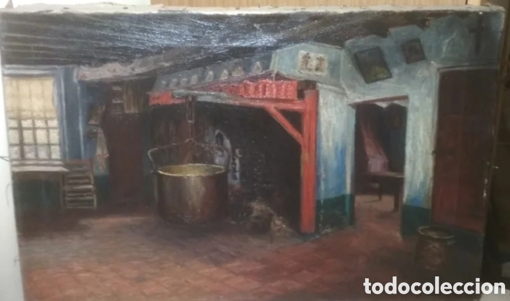 Otros objetos de arte: Antoine Ceyssens - cuadro &oacute;leo original - Foto 2