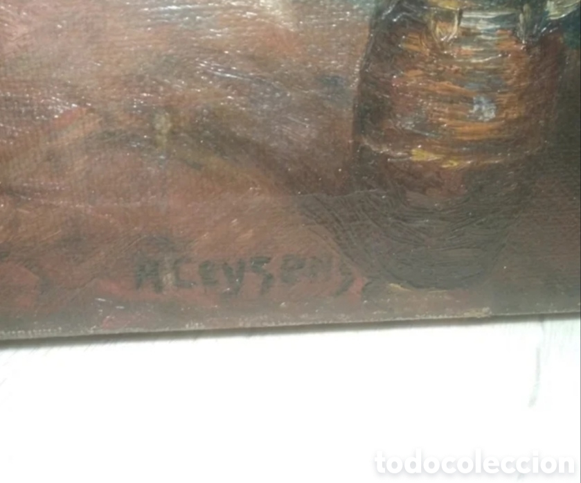 Otros objetos de arte: Antoine Ceyssens - cuadro &oacute;leo original - Foto 4