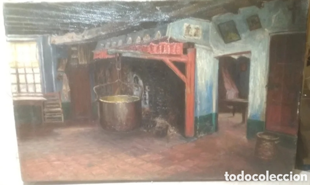 Otros objetos de arte: Antoine Ceyssens - cuadro &oacute;leo original - Foto 1