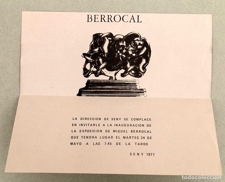 Otros objetos de arte: BERROCAL - GALER&Iacute;A SENY - 1977 - Foto 2