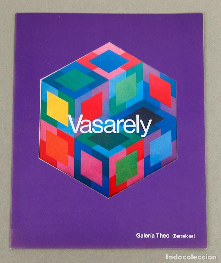 Otros objetos de arte: VASARELY - GALER&Iacute;A THEO - 1976 - Foto 1