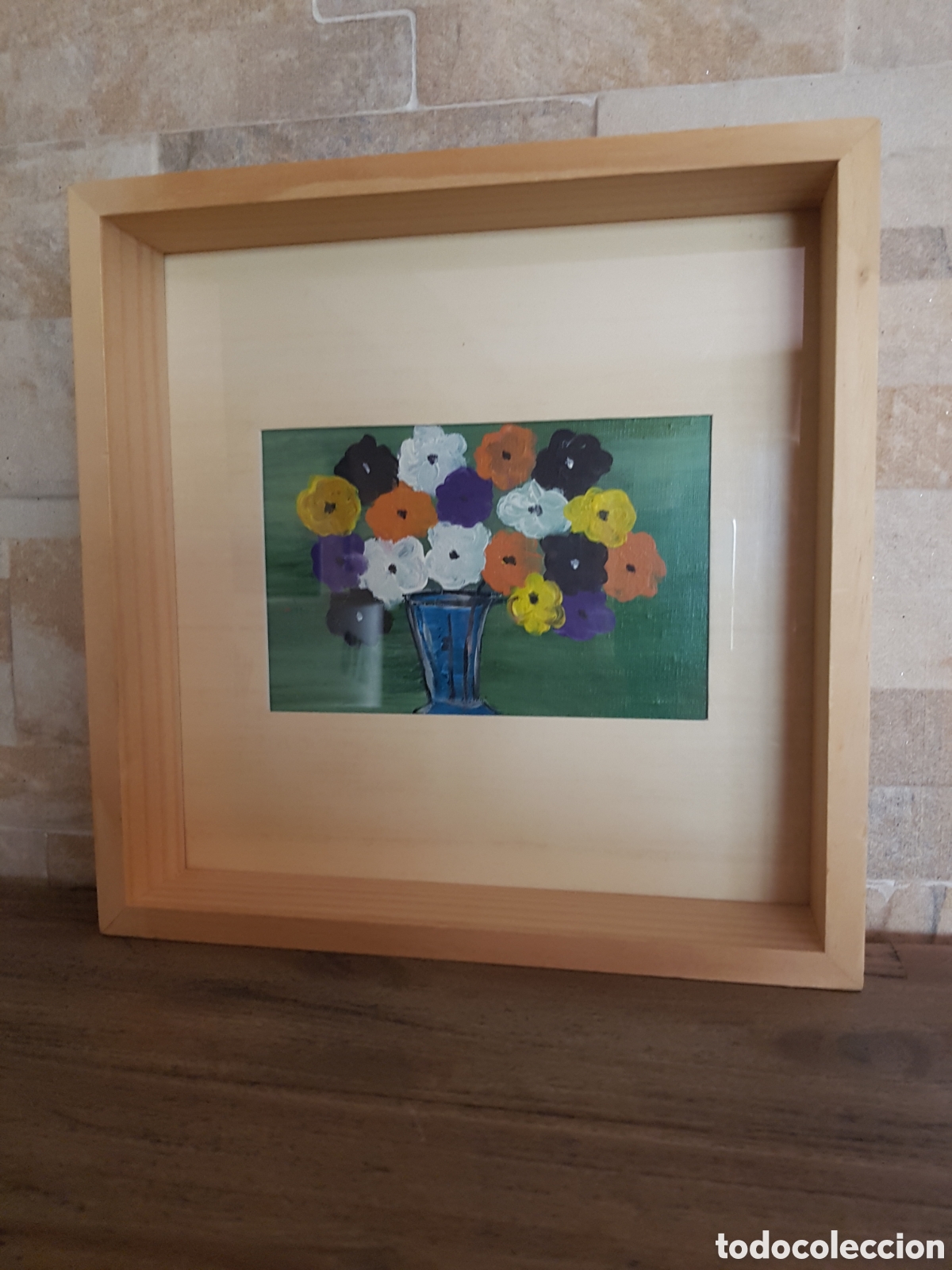 Otros objetos de arte: Cuadro pintado a mano - Foto 1