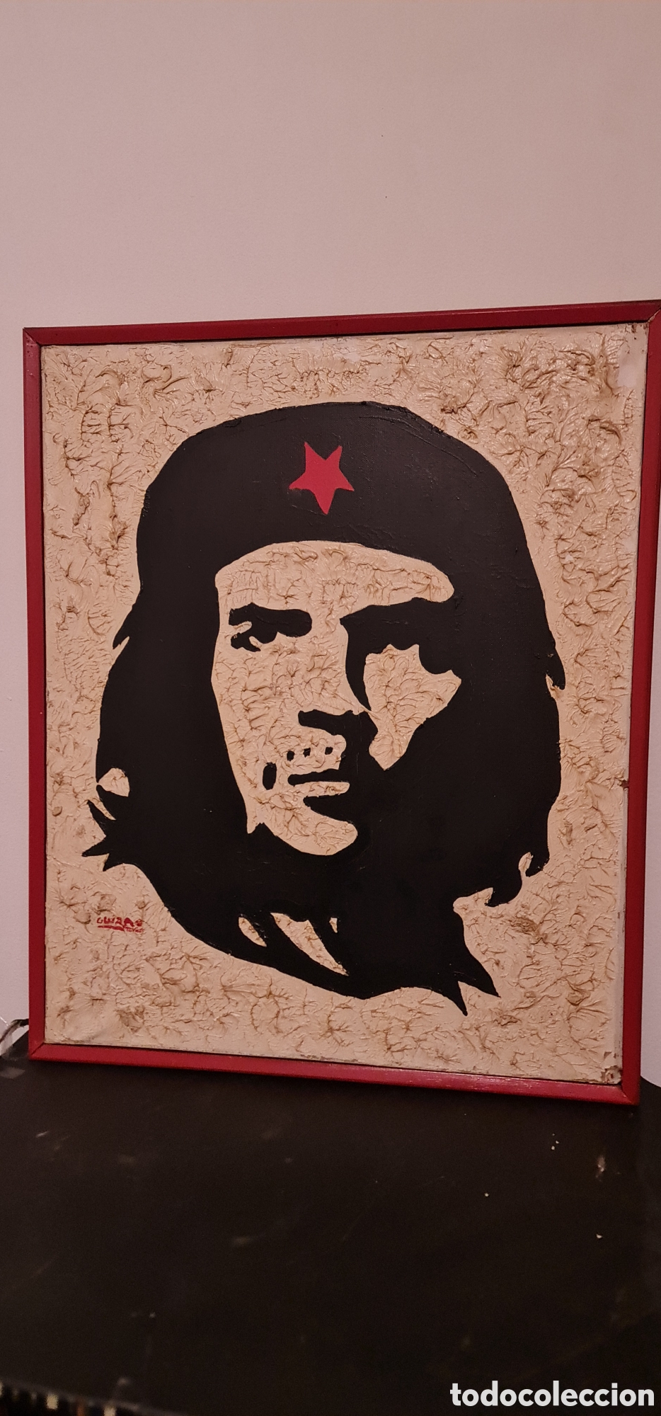 Otros objetos de arte: Cuadro che Guevara a&ntilde;os 70 . - Foto 1