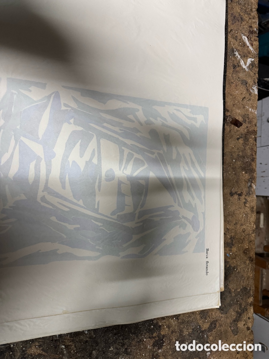 Otros objetos de arte: Diez estarcidos originales - Foto 5