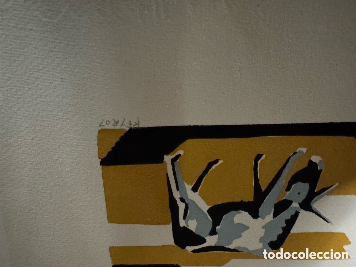 Otros objetos de arte: Diez estarcidos originales - Foto 26