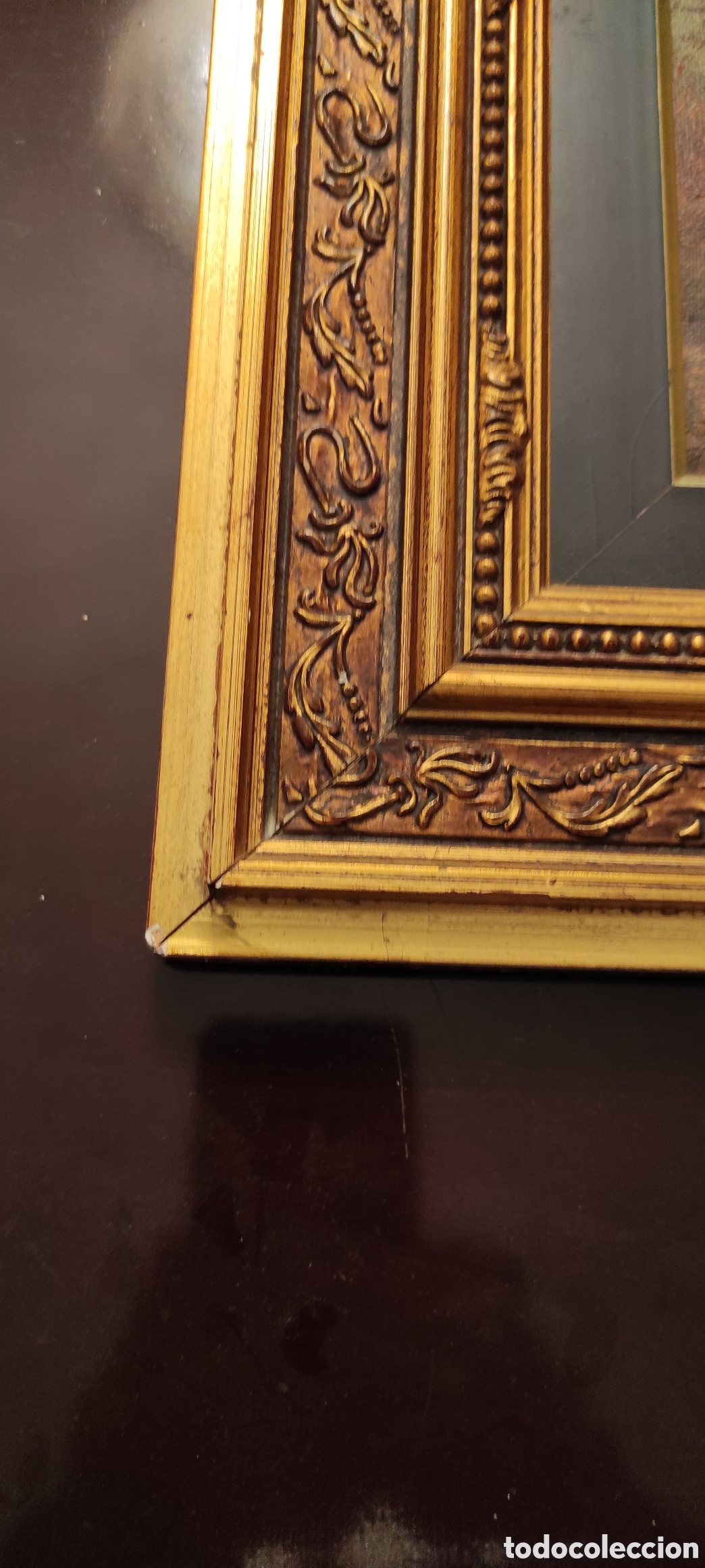 Otros objetos de arte: Cuadro con bonita moldura - Foto 5