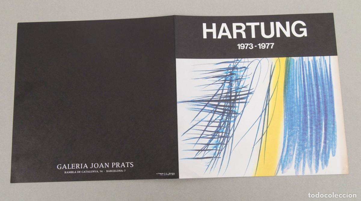 Otros objetos de arte: HARTUNG - GALERIA JOAN PRATS - 1977 - Foto 3
