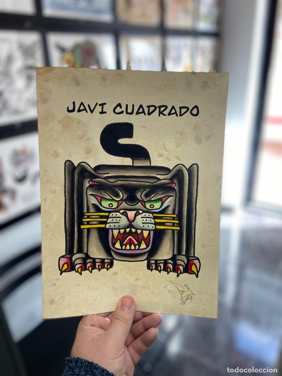 Otros objetos de arte: Javi Cuadrado (1986) - Square Panther - Foto 1