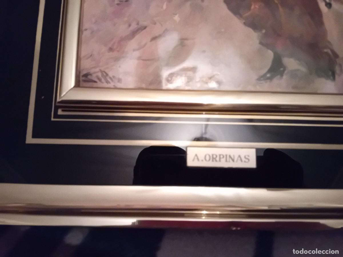 Otros objetos de arte: Esmalte damas junto a carruaje en la ciudad A.Orpinas - Foto 3