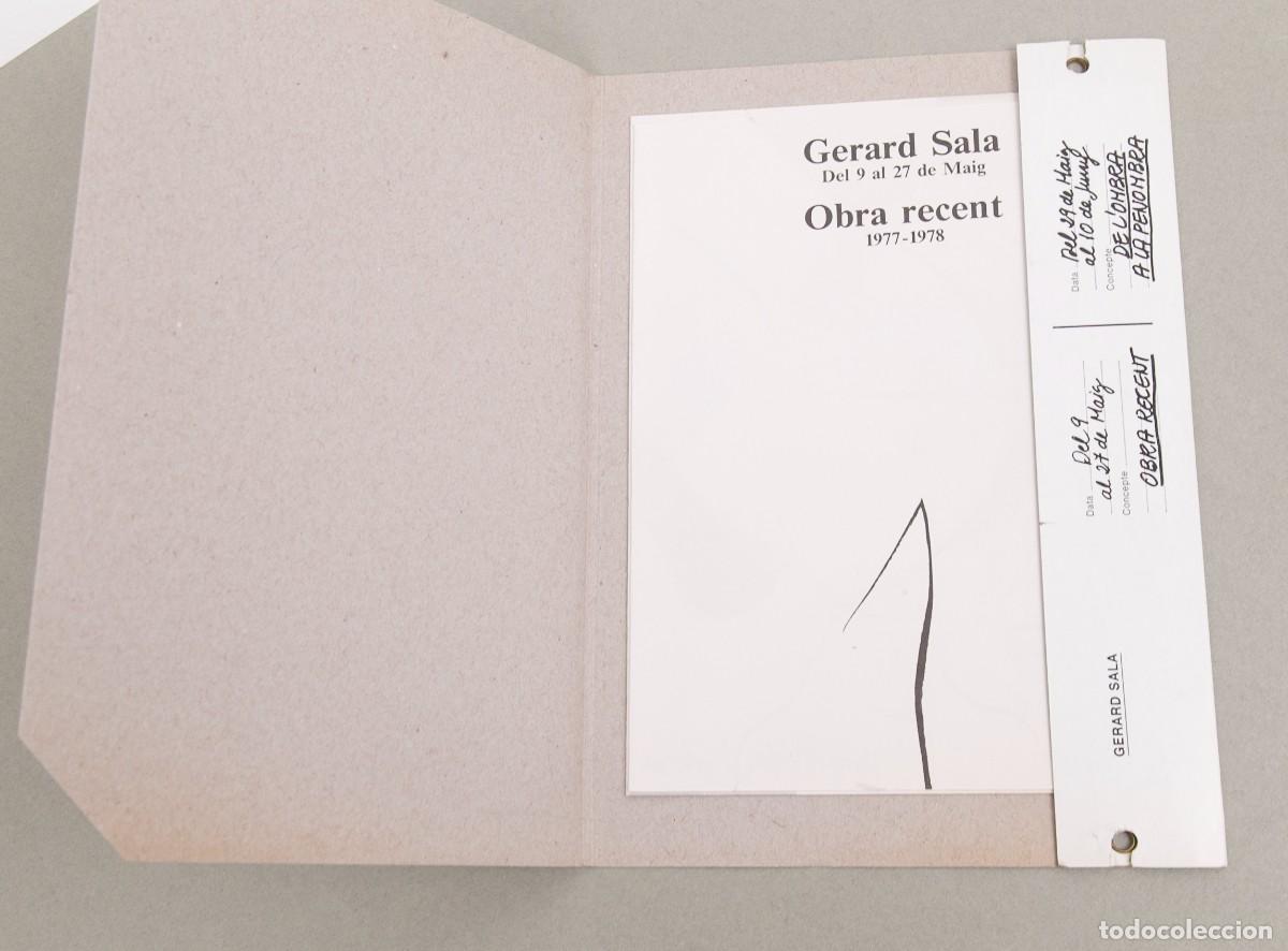Otros objetos de arte: GERARD SALA - GALERIA ADRIA - 1978 - Foto 2