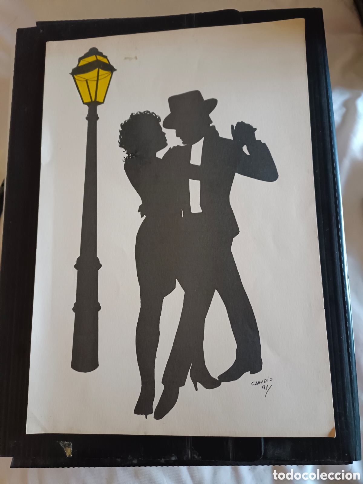 Otros objetos de arte: Cuadro de una pareja de tango - Foto 1